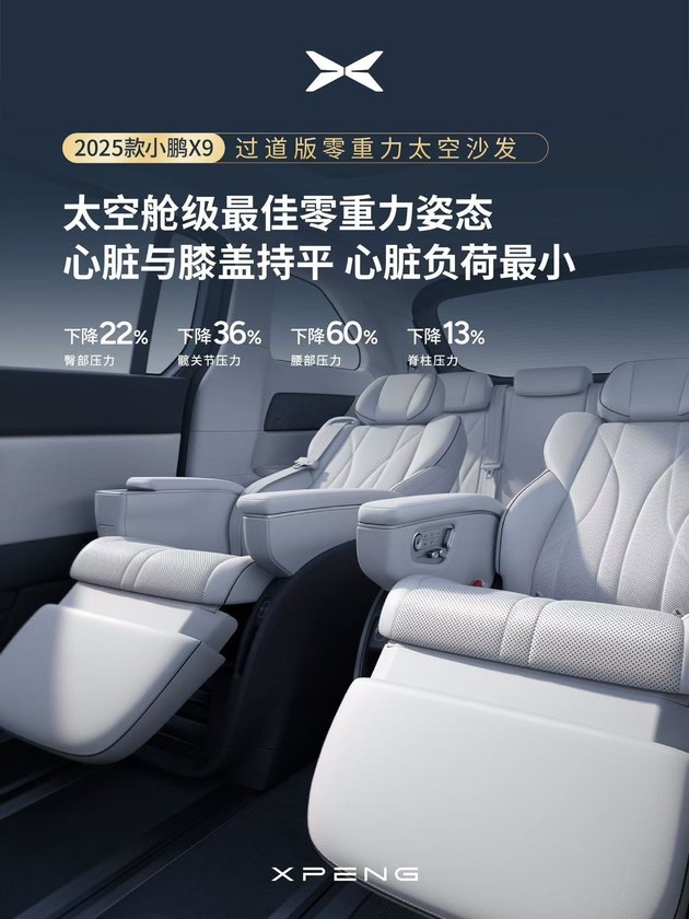 2025款小鵬X9上市 3598萬(wàn)起比強(qiáng)大更強(qiáng)大(圖10)