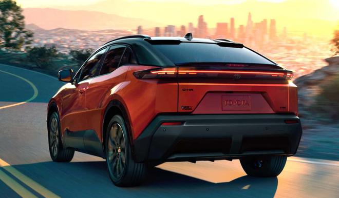 2026款豐田C-HR自研緊湊型純電SUV5秒破百帶換擋撥片(圖3)